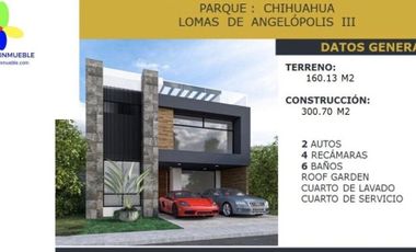 CASA EN VENTA PARUQ CHIHUAHUA LOMAS DE ANGELOPOLIS RECAMARA EN PLANTA BAJA