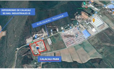 TERRENO INDUSTRIAL I3 561M2 ZONA IND CALACALI