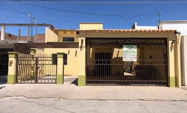 Se renta casa GRANDE en la Col. Vicente Guerrero a dos cuadra de la Campiña (Cobaes 25)