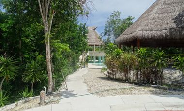 Mejor Lot 264 m2 en esquina Aldea Ha Puerto Morelos