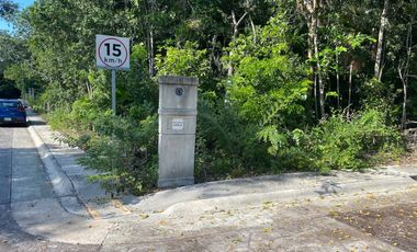 Mejor Lot 264 m2 en esquina Aldea Ha Puerto Morelos