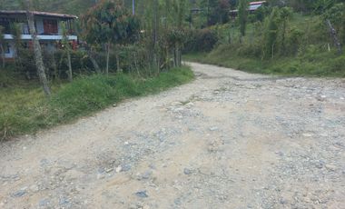 VENDO LOTE  CON DOS EXPLANACIONES, EN LA VEREDA LA AGUADA EN BARBOSA ANTIOQUIA.