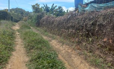 VENDO LOTE  CON DOS EXPLANACIONES, EN LA VEREDA LA AGUADA EN BARBOSA ANTIOQUIA.