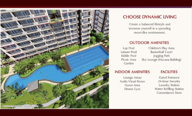 1BR Condo For Sale Near Ateneo, Eastwood, UP, Miriam College, Sta. Lucia Mall, & Ortigas Center