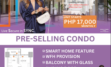 Sync Tower N 1 Bedroom condo for sale in Pasig City