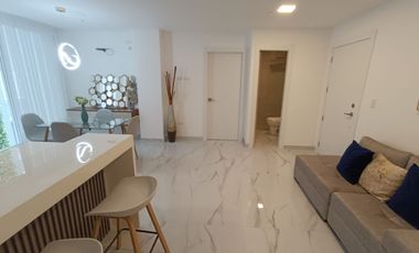 Via La Costa, Renta de Suite Amoblada en Edificio Inteligente con Vista a Ciudad