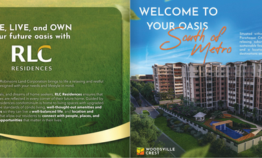 2 Bedroom pre selling condo in woodsville crest merville paranaque near airport