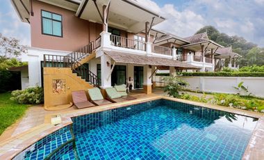 Luxurious 4-Bedroom Pool Villa with Perfect Blend of Comfort for Rent in Ao Nang, Krabi