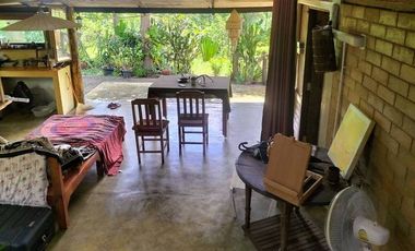 Pai - Mae Hong Son: Beautiful plot of 4.732 m2 (nearly 3 Rai) with 2 houses and paved access