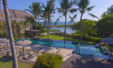 Freehold Luxury Ocean Front Villa in Canggu