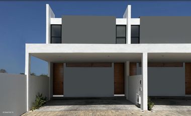 Casa con alberca privada, terraza techada, cochera para dos autos, venta, Xcanatun, Merida, Yucatan.