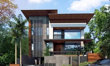 Ayala Heights Subdivision | Pre-selling Brand New Six Bedroom Modern Industrial House and Lot for Sale in Quezon City