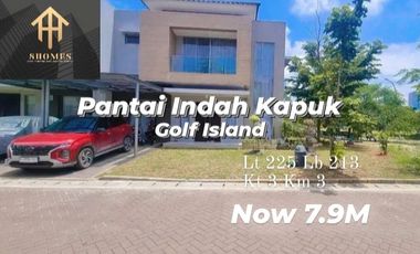 BEST PRICE Rumah Luas 225 Golf Island Piano PIK