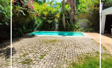 House With Pool For Sale in Dasmariñas Village Makati City