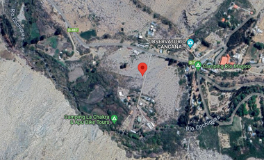 Parcela en Cochiguaz con agua de riego. 6.100 m2., Valle del Elqui. $60 millones