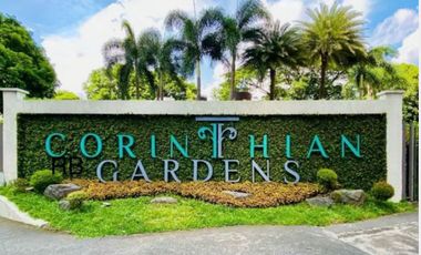 Corinthian Gardens House and Lot For Sale