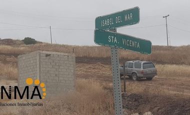 Venta de terreno en Santa Isabel del Mar, Playas de Rosarito, B.C.
