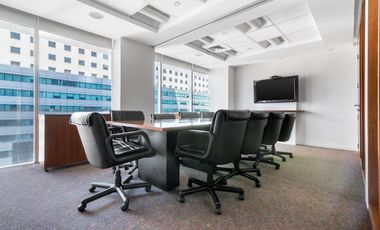 Alquiler de oficinas corporativas de espacio abierto para 10 personas en Santiago, Costanera