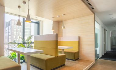 Alquiler de oficinas corporativas de espacio abierto para 10 personas en Santiago, Costanera