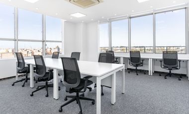 Alquiler de oficinas corporativas de espacio abierto para 10 personas en Santiago, Costanera