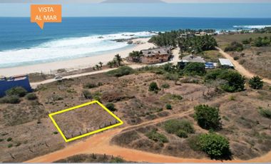 se vende un terreno en playa agua blanca, con vista al mar, Pto Esc. Oax.
