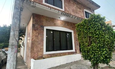Casa AMUEBLADA en RENTA, Malpica col. Benito Juárez Norte, Coatzacoalcos, Veracruz.