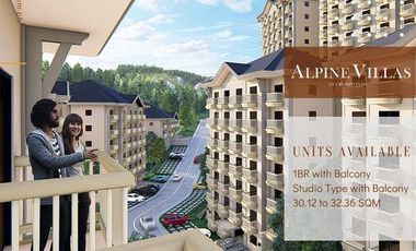 Alpine Villas : Luxury Condominium, Crosswinds Tagaytay