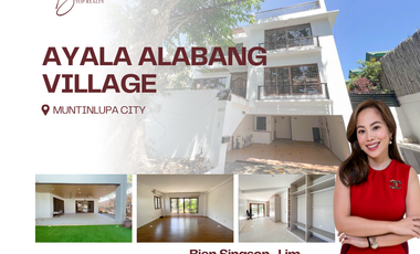 Ayala Alabang Village in Muntinlupa 5 Bedroom House for Sale