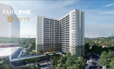 ParkOne by Golden ToPPer Las Pinas 19.04 sqm, studio w/balcony 2.6M only for sale