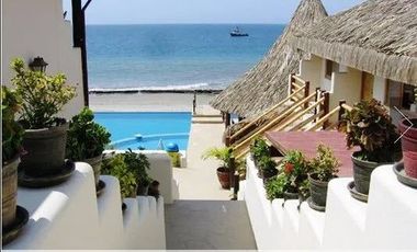 HOTEL en MANCORA en VENTA, HOTEL DE PLAYA, 1600 M2
