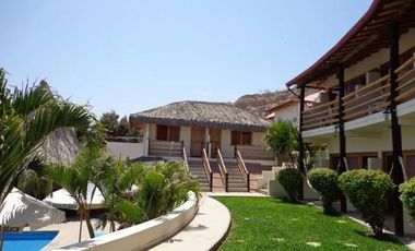 HOTEL en MANCORA en VENTA, HOTEL DE PLAYA, 1600 M2