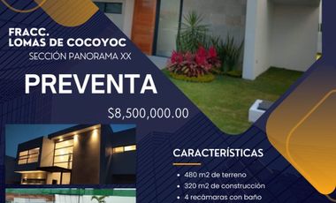 VENTA DE CASA LOMAS DE COCOYOC