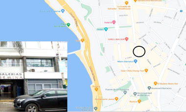VENTA DE LOCALES COMERCIALES GALERIA GEMINA EN BARRANCO