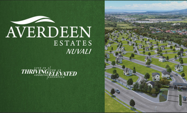 Nuvali Laguna Residential Lot and House and Lot 3 Bedroom 2 Bathroom for sale in Averdeen by Avida