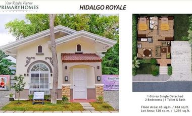 NEWEST PRESELLING 2 BEDROOMS BUNGALOW SINGLE DETACHED HOUSE FOR SALE IN ROYAL PALM SUBDIVISION