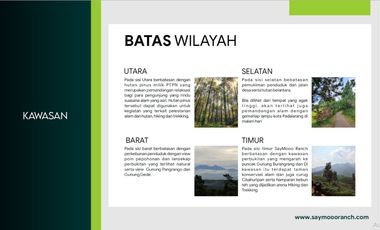 Tanah Strategis untuk Usaha Pariwisata dan Tempat Tinggal