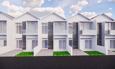 Dijual Rumah Jakabaring Palembang - Townhouse Baru di Jalan Pendidikan