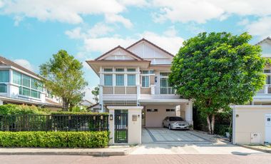 2-story detached house for sale, Nantawan Village, Chaengwattana-Ratchapruek, area 72.9 sq m., 3 bedrooms, 3 bathrooms, ready to move in, decorated.