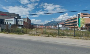 Terreno de venta en Cuenca ideal para edificio o plaza comercial av de las americas diagonal al coralcentro