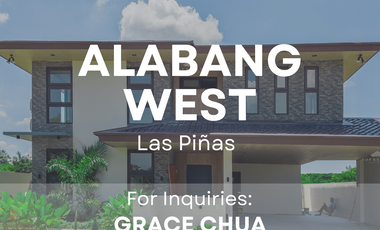 For Sale: Brand-new 2 Storey Home in Alabang West, Las Piñas