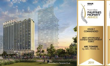 CLOSENESS TO EVERYTHING Prime Location 35.50 sqm mixed use condo for sale studio in ARC Tower Cebu City