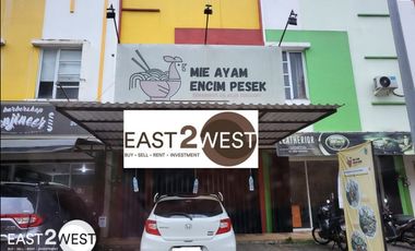 Dijual Ruko Serpong Park Tangerang Selatan Murah Lokasi Strategis Ramai Siap Pakai