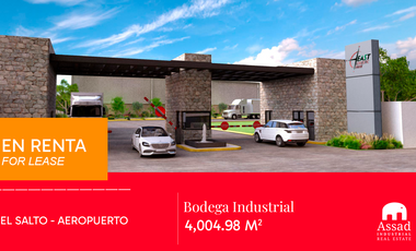 Bodega En Renta En El Salto, Jalisco De 4,004 M2