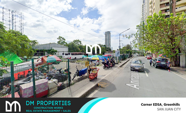 For Lease/Rent: Prime Commercial Property in corner EDSA, Brgy. Greenhills, San Juan City
