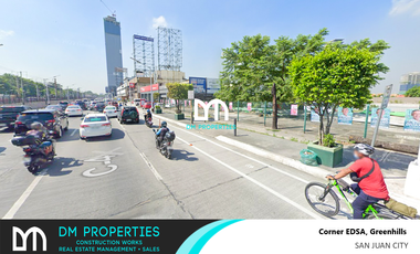For Lease/Rent: Prime Commercial Property in corner EDSA, Brgy. Greenhills, San Juan City