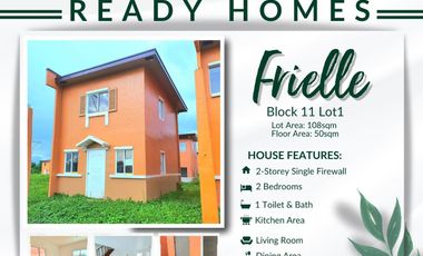 For Sale Single Detached House 2BR in Malvar, Batangas