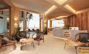 DEPARTAENTO EN PREVENTA EN SAN CRISANTO, YUCATÁN A PIE DE MAR