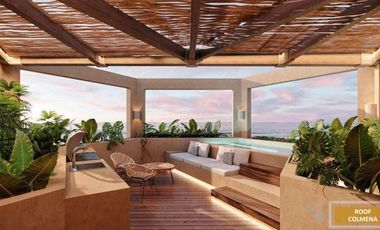 DEPARTAENTO EN PREVENTA EN SAN CRISANTO, YUCATÁN A PIE DE MAR