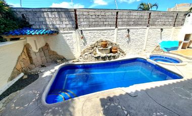 CASA AMOBLADA CON PISCINA EN VENTA SECTOR BARBASQUILLO CERCA A LA QUADRA MANTA