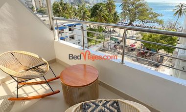 Alquiler apto con acceso directo a la playa - Bedviajes